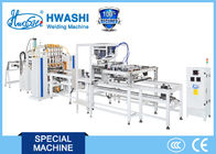 Freezer / Condenser Mesh DC Pneumatic Spot Row Welding Machine 12 Months Warranty