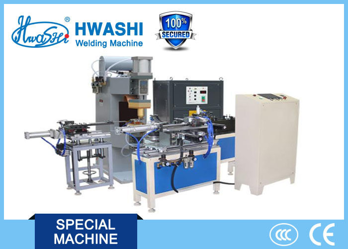 HWASHI Glass Lid Stainless Steel Belt Capacitor Discharge Welding Machine