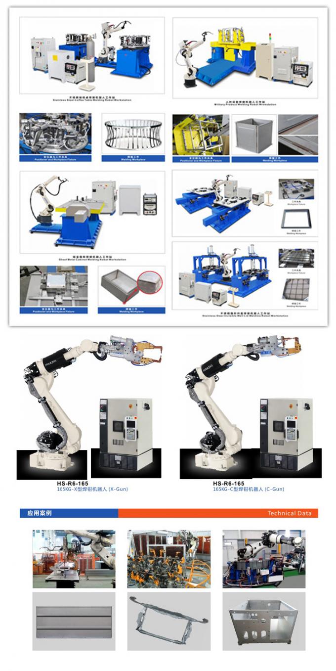 Otomatis Industri Mig Tig Welding Robot untuk Auto Parts