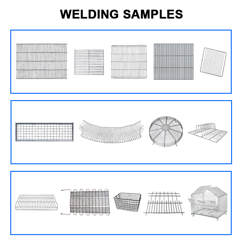 HWASHI Otomatis-Listrik-Resistance Welded Wire Mesh Panel Kandang Pengelasan Mesin Membuat Line untuk Welded Wire Mesh