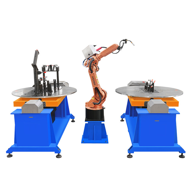Robot pengelasan industri dengan beban efektif 6/8/10/20/50/165KG dan ±170° Range Motion