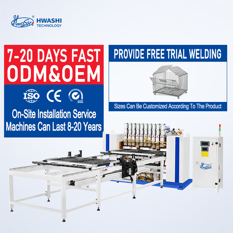 Mesin Pengelasan Wire Mesh Jenis Cantilever Dengan Feeder Lapisan Berganda dari Cina
