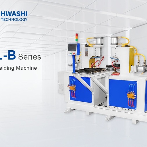 HWASHI Double-Head High Precision Auto Stabilizer Link Housing Automatic Butt Welding untuk terminal batang penghubung