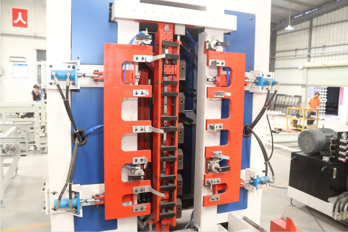 Pabrik Hwashi IBC Grid, IBC Cage Frame Line Produksi, IBC Cage Frame Locking Machine