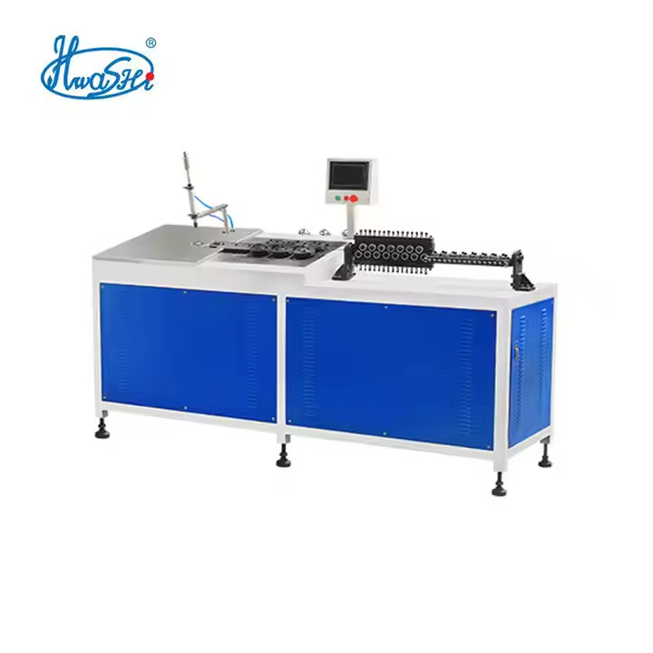 HWASHI CNC 3 Axis 2D Wire Welding Bending Machine PLC Tipe Bending Hidrolik