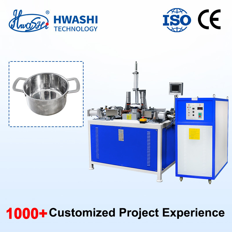 Mesin pengelasan yang sangat spot untuk tabung dan bingkai lembaran logam dengan pot dapur stainless stainless hwashi