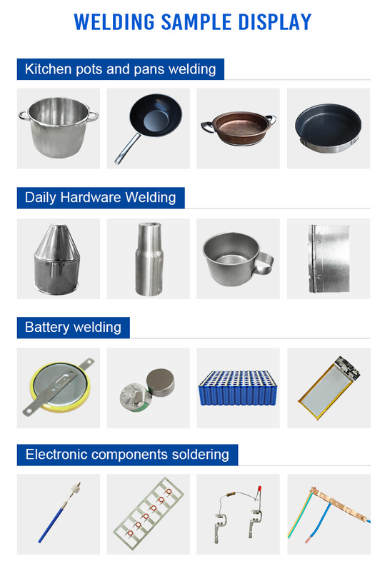 Mesin pengelasan titik pelepasan kondensator kepala tunggal untuk panci anti lengket stainless steel