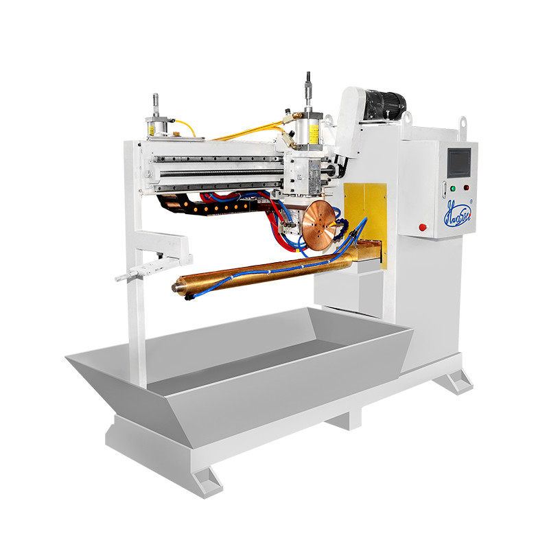 Hwashi Customized 380V Double Station Fuel Tank Making Machine,Seam/Roll WeldingMachine untuk Tank