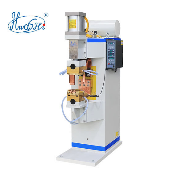 Mesin Las Titik Pneumatik Presisi Tinggi Otomatis Pengontrol CNC Digital Fabrikasi Logam Lembaran Industri