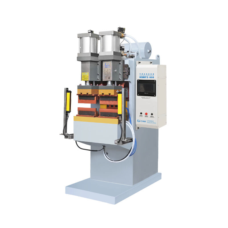 Mesin Pengelasan Titik T-Butt Kecepatan Tinggi Precision Joining Double Head untuk Lembar Logam