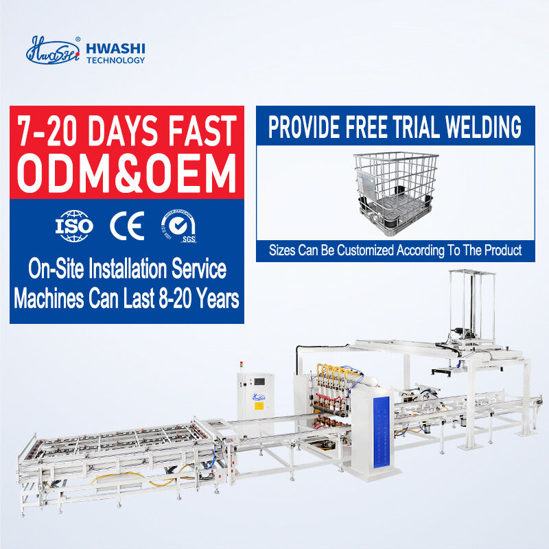 Mesin Pengelasan Wire Mesh dengan Tiga-Fase MF DC Power Supply 1200mm Efektif Lebar Pengelasan dan 3000mm Panjang