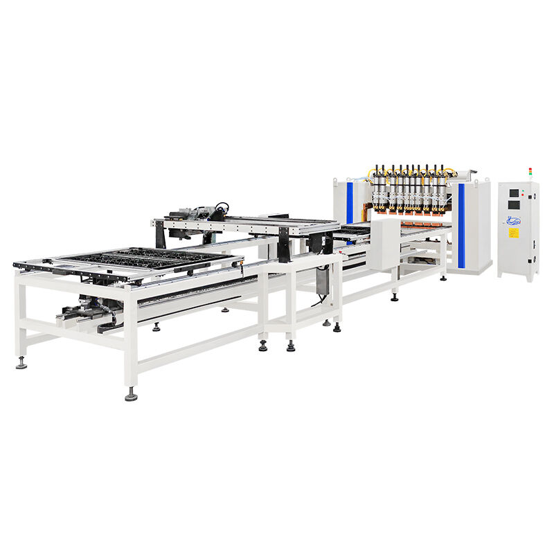 Mesin Las Kawat Ram CNC Otomatis Pengaturan Cepat dengan Sistem Pengumpanan Kawat Terintegrasi Lebar 1500mm