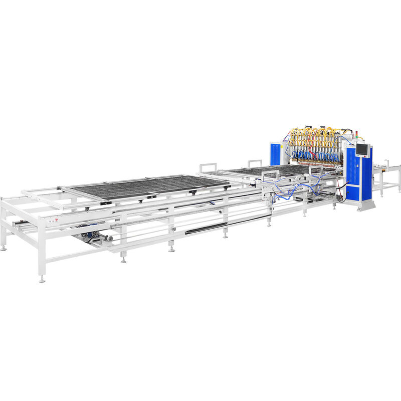 Mesin Pengelasan Wire Mesh Servo Berkecepatan Tinggi Sistem Penyusunan Otomatis 2000mm untuk Output Cepat