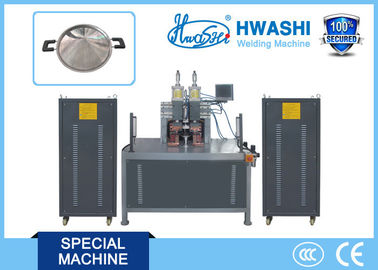 Hwashi CCC / CE Berkualitas Horisontal Jenis Stainless Steel Pot Telinga Mesin Las dengan garansi satu tahun