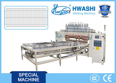 15 Kepala Rack Spot Welding Machine 100KVA Wire Mesh Welder Hwashi