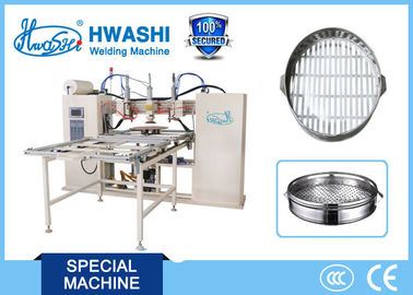 Peralatan Masak Makanan Steamer Grill Welding Machine, Round Wire Spot Tukang Las Stainless Steel