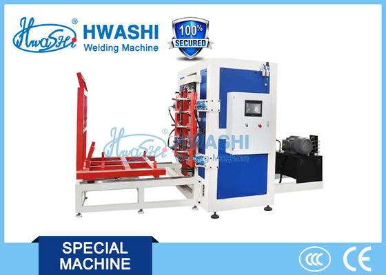 Hwashi IBC Cage Frame Locking Machine Untuk Lini Produksi Kontainer Curah Menengah