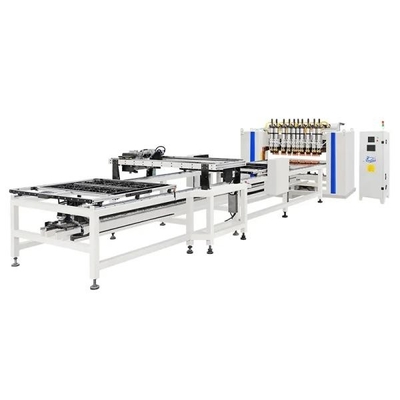Kulkas Steel Wire Mesh Spot Welding Machine Multipoint Untuk Wire Shelf
