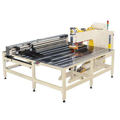 Mesin Las Single Head XY Axis Wire Mesh Row Presisi Tinggi Penuh Otomatis