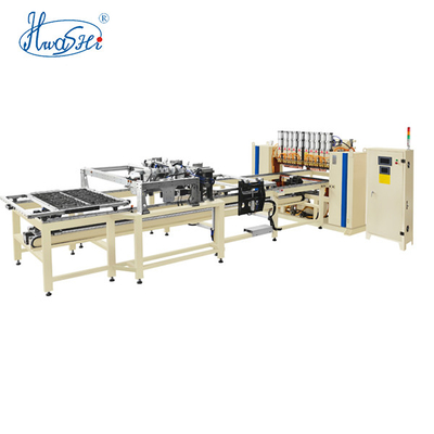 Kulkas Steel Wire Mesh Spot Welding Machine Multipoint Untuk Wire Shelf
