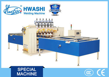 HWASHI Air Conditioner / Refrigerator Wire Tube Condenser Mesin Pengelas Otomatis