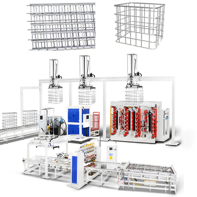 Hwashi Custom IBC Mesin Pengelasan Lini Produksi Kontainer Bulk Otomatis