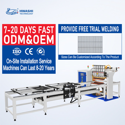 Wire Mesh/Frame Otomatis Spot Welding Machine Multi Head Dengan Sistem Pemanfaatan Otomatis