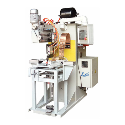 Hwashi Automatic Roll-Round Welding And Forming Equipment Untuk Woven Wire Mesh Filter Cartridge