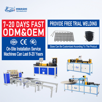 Mesin Pengelasan Titik Multi Point Hwashi Kulkas Kondensor Wire Mesh