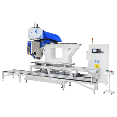 HWASHI CNC Otomatis Sink Polishing Grinding Machinery Untuk Stainless Steel Sink Edge Seam Roll Welding