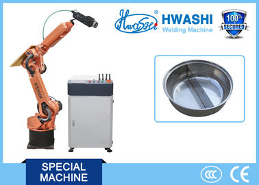 6 Axis Industri Welding Robots Laser Welding Machine untuk Stainless Steel Hot Pot Pan dan cookwares lainnya
