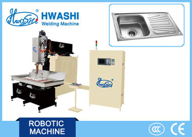 Stainless Steel / Dapur & Hotel Bowl Bowl Sink Mesin Las Otomatis, Sink Seam Welding Equipment