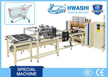 HWASHI Multi-point Spot Wire Mesh Welding Machine untuk Pengelasan Rak Supermarket