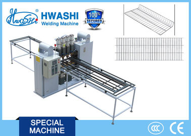 Beberapa Kepala Kawat Besi Otomatis Mesin Spot Welding Kawat Kabel Trolley Welding Machine