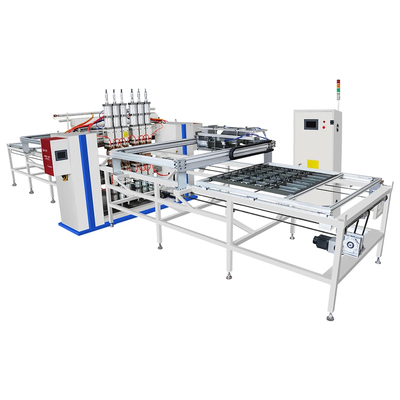 1.12KW layar sentuh tombol kondensasi mesin penggabungan untuk tabung logam