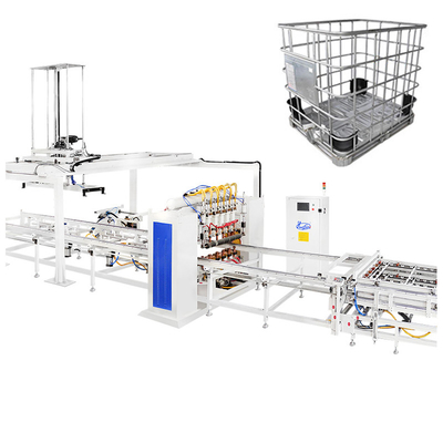 Hwashi Custom IBC Mesin Pengelasan Lini Produksi Kontainer Bulk Otomatis