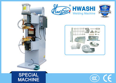 AC Pneumatic Spot Welding Machine HWASHI Stainless Steel Teko Saringan Spot Diterapkan