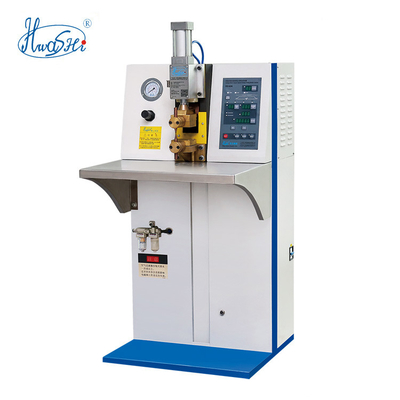Hwashi 15KVA Kondensator Discharge Welding Machine untuk SS Cookware Pot Handle