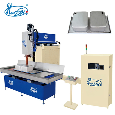 Mesin Pengelasan Butt Industrial Sink Square Shaft 60% Siklus Tugas dan 40000A Output Current