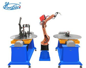 Bolak-balik Industri Robot Pengelasan Saat Ini 6 Sumbu Otomatis Semua Rem Didorong Poros