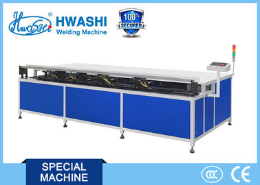 HWASHI Steel Wire Shelf Frame Bending Machine Peralatan Produksi Wire Mesh