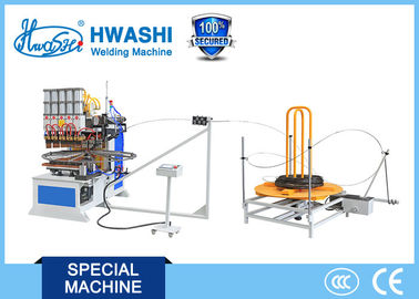 Mesin Las Otomatis Industri CE / CCC / ISO Standar Untuk Spiral Wire Fan Guards