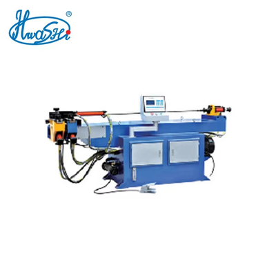 Hwashi IBC Tangki Stainless Steel Tubular Cage Mesin Bending Tabung Pipa Hidrolik Kepala Tunggal