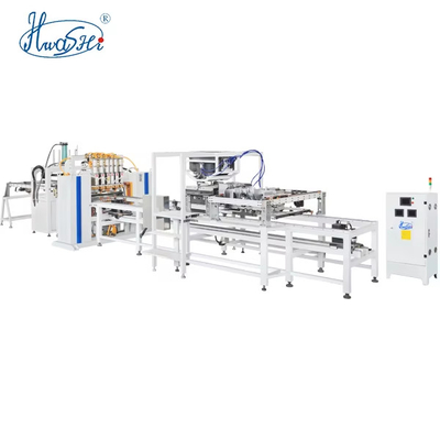 Peralatan Pengelasan HWASHI Gaya Gantry Otomatis Multi Head Spot Row Mesin Pengelasan Untuk Pagar Wire Mesh dalam Harga
