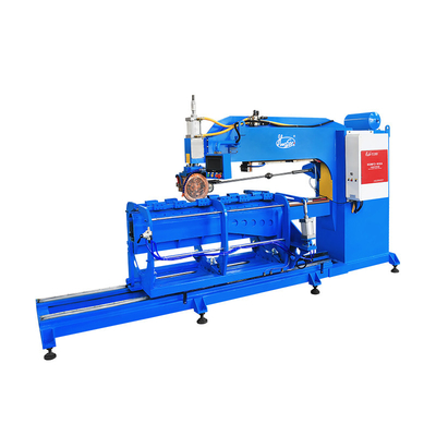 Hwashi Customized 380V Double Station Fuel Tank Making Machine,Seam/Roll WeldingMachine untuk Tank