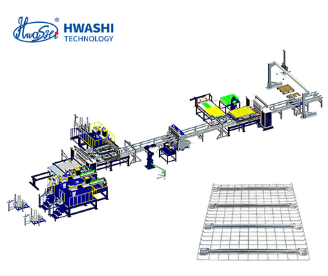 Otomatisasi Tingkat Baru untuk Rak Jaring Kawat – Lini Produksi Hwashi Memberikan