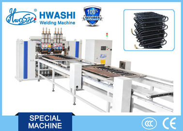 Hwashi WL-MF-160K Enam-kepala Otomatis Kulkas Kondensor Mesin Las Wire Mesh