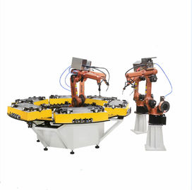 Robot Pengelasan Industri Kinerja Stabil Sistem Start Control Panel 220 / 380V