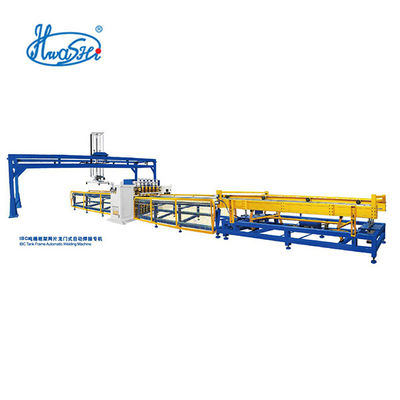 IBC Cage Frame PLC 400KVA Mesin Mesh Tabung Besi