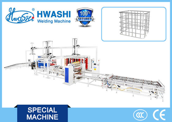 400KVA IBC Tank Cage Mesin Produksi Welding Punching Machine